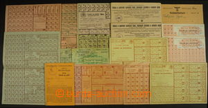 192235 - 1916-1953 [COLLECTIONS]  RATION CARDS / Austria-Hungary / Cz
