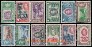 192356 - 1938 SG.150-161, Jiří VI. krajinky 1C-5$; kat. £190