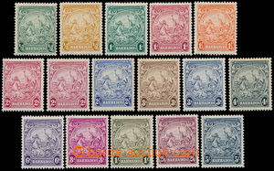 192362 - 1938 SG.248-256a, Pečeť kolonie ½P-5Sh, zoubkování 