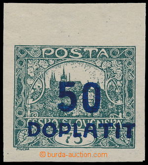 192400 -  Pof.DL19 IIr, Postage Due - overprint issue Hradcany 50/75h