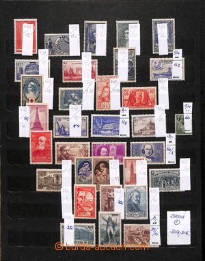 192453 - 1938-1990 [SBÍRKY]  menší sbírka svěžích zn. ve 3 zá
