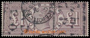 192571 - 1888 SG.186, £1 brown lila, s průsvitkou královské j