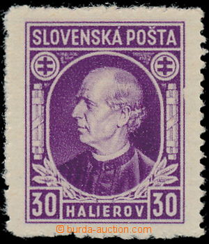 192620 - 1939 Sy.28C, Hlinka 30h fialová, ŘZ 10½ : 12½, v