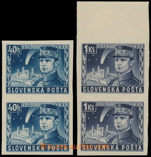 192662 - 1939 Sy.NZ34N + NZ36N, Štefánik 40h a 1Ks NEZOUBKOVANÉ, o