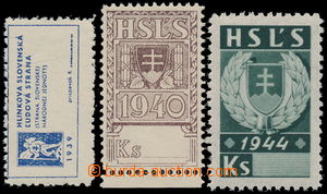 192728 - 1939-44 STRANICKĚ ZNÁMKY Hlinkovy Slovenské lidové stran