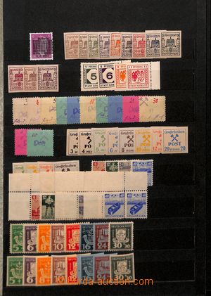 192746 - 1946-1965 [SBÍRKY]  NDR / ZÓNY  sbírka v 10-listovém zá