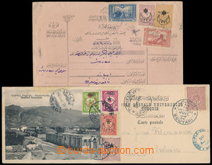 192776 - 189-1917 sestava celé poštovní průvodky a 2ks prošlých