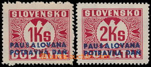 192879 - 1940 Sy.PD1Y-2Y, Paušalizovaná potravinová tax 1Ks and 2 