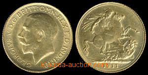 192927 - 1911 GREAT BRITAIN / JIŘÍ V. 1911, London; Au 916/1000