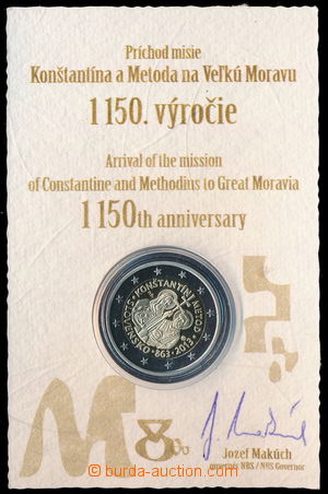 192933 - 2013 CYRIL A METODĚJ 2€  pamětní mince k 1150. výroč