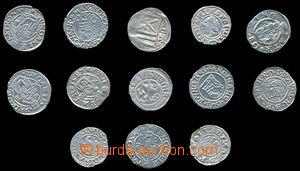 192934 - 1526-1600 FERDINAND I. - RUDOLF II.  sestava 15ks mincí; r