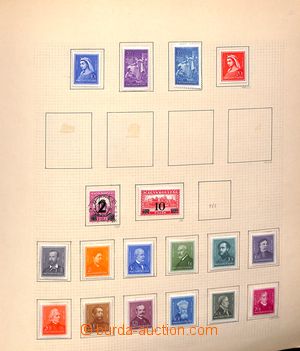 192947 - 1850-1950 [SBÍRKY]  sbírka ve velkém starém albu na list