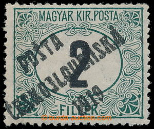 193038 -  Pof.127Pz, Černé číslice 2f zelená / černá, průsvit