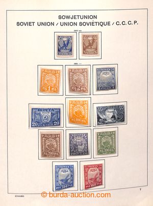 193065 - 1918-1969 [SBÍRKY]  solidně zastoupená sbírka na listech