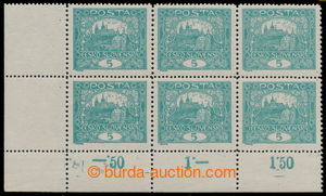 193094 -  Pof.4F STs, 5h modrozelená, ŘZ 13¾ : 11½, levý