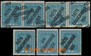 193144 -  Pof.48I Pd + 48II Pd, Znak 2K světle modrá, 1x úzká a 1