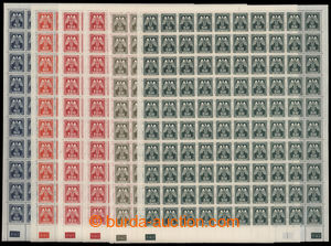 193199 - 1943 Pof.SL14, 17, 19 (2x), 22, 24, II. vydání sestava 6ks