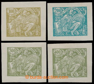 193205 -  PLATE PROOF 100 - 400h, comp. 4 pcs of typography plate pro