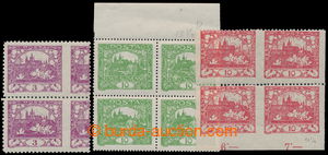 193208 -  sestava 3 hodnot: Pof.3L, 3h fialová, ŘZ 10½, svisl