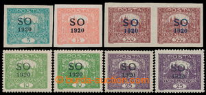 193211 -  Pof.SO3, SO5, Hradčany 5h and 15h + pair SO22, 500h, all *