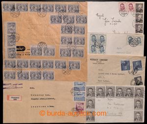 193215 - 1953 comp. 13 pcs of letters from 3., 8., 9., 10. (2x), 12. 