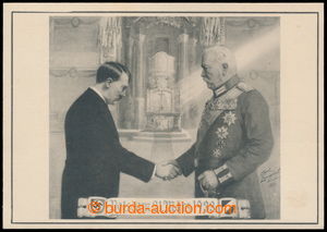 193230 - 1933 PŘEVZETÍ MOCI  A. HITLEREM from by hand president Pau