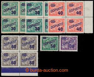 193402 - 1926 Pof.DL42A, DL44A, DL46ST, DL45B, DL47B, sestava 4ks 4-b