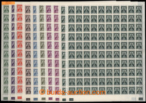 193439 - 1943 Pof.SL15-18, 21--24, issue II., comp. of 10 complete 10