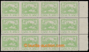 193512 -  Pof.3D, 5h light green, line perforation 11½;, margina