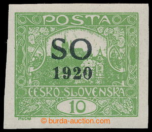 193514 -  Pof.SO4, Hradčany 10h zelená, nepravidelný střih; zk. G