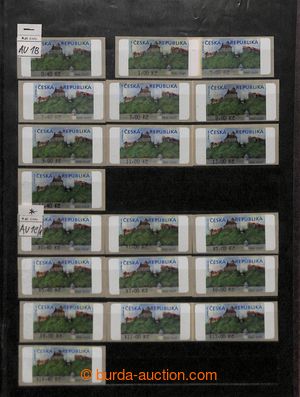 193548 - 2000-2008 [COLLECTIONS]  AT1-AT4  selection machine stamps o