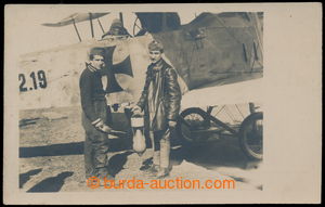 193580 - 1917 NÉMECKO / LETECTVO / fotopohlednice - záběr na letad