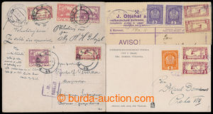 193602 - 1918-1919 EXPRESS OBDÉLNÍK / comp. 4 pcs of Ppc and card f