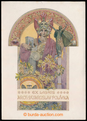 193718 - 1925? MUCHA Alfons (1860–1939) / ex libris Arch. Dr. Jaros