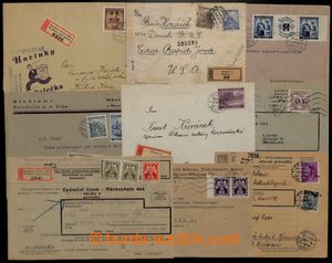 193752 - 1939-1945 comp. 10 pcs of entires, i.a. 3x franked with. ser