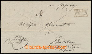 193778 - 1829 ČESKÉ ZEMĚ  dopis z Pohořelic s ozdobným rámečko