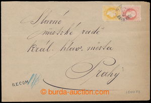 193780 - 1880 místní R-dopis, namísto tarifu pro R-dopis 3+5Kr fra