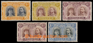 193850 - 1910 SG.140, 141a, 144, 145, 153, Double Head 4P, 5P, 6P(2x)