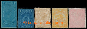 193887 - 1884 SG.224, 256, 265, známky Stamp Duty s poštovním urč