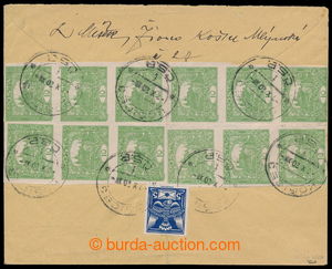 193964 - 1920 firemní dopis zaslaný z Košic do Vídně, vyfr. na z