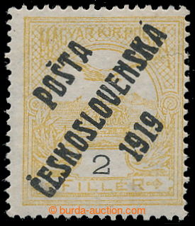 193997 -  Pof.90y, 2f žlutá, průsvitka Py (VI.) - křížek doprav
