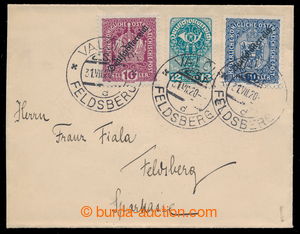 194029 - 1920 VALTICE - PŘIČLENĚNÍ K Czechoslovakia  letter frank