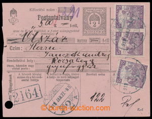 194051 - 1919 ŽENCI / BÍLÉ ČÍSLICE / larger part Hungarian money