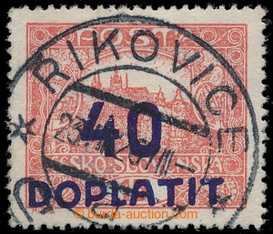 194063 - 1922 Pof.DL30B IIs, Výpotřební Hradčany 40/15h cihlově 