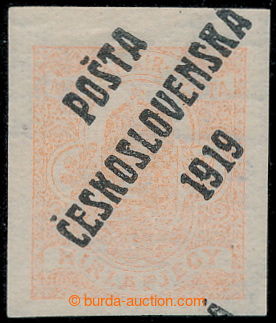 194087 -  Pof.125y, Newspaper stamp 2f red-orange with wmk Py (V. zao