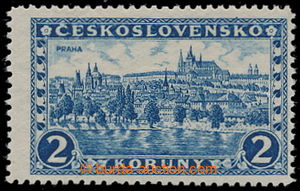 194114 - 1926 Pof.229x, Prague, Tatras 2CZK blue, without watermark, 