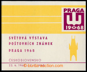194128 - 1968 Pof.ZS1, stamp booklets PRAGA 1968 1,50Kčs, complete, 
