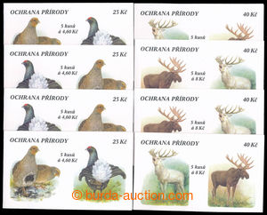 194130 - 1998 ZS63-66, Nature Protection - rare animals, with stamp. 