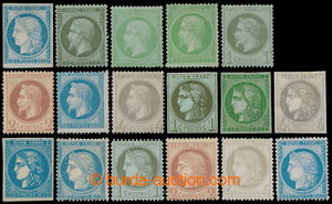 194178 - 1849-1871 Mi.4a, 18, 19(2), 24, 25, 26, 28, 34, 36, 38, 39, 
