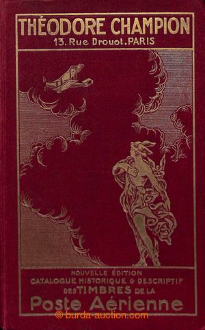 194277 - 1924 FRANCIE / Théodore Champion - Catalogue des Timbres Po